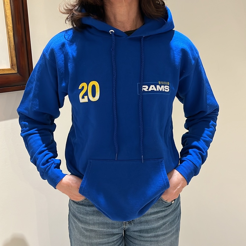 Hanes EcoSmart Unisex LA Rams Fleece Hoodie